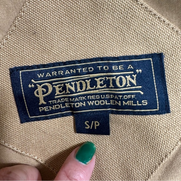 PENDLETON Brooke Chimayo Sherpa
Jacket Tan Brown Teddy Fuzzy - Picture 7 of 13